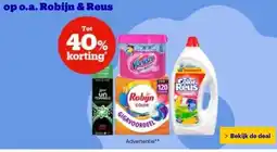 Bol.com op o.a. Robijn & Reus aanbieding