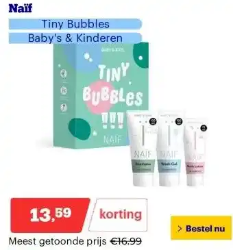 Bol.com Naïf aanbieding