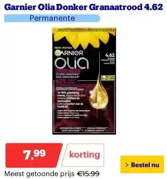 Bol.com Garnier Olia Donker Granaatrood 4.62 aanbieding