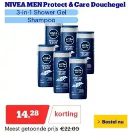 Bol.com NIVEA MEN Protect & Care Douchegel aanbieding