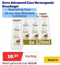 Bol.com Dove Advanced Care Verzorgende Douchegel aanbieding