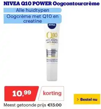 Bol.com NIVEA Q10 POWER Oogcontourcrème aanbieding