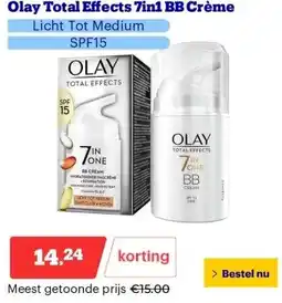 Bol.com Olay Total Effects 7in1 BB Crème aanbieding