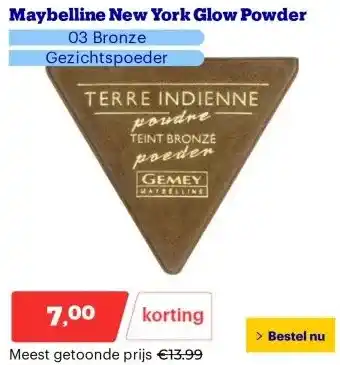 Bol.com Maybelline New York Glow Powder aanbieding