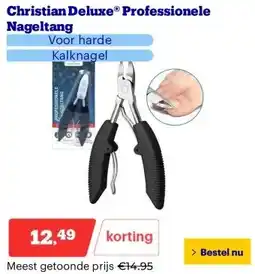 Bol.com Christian Deluxe® Professionele Nageltang aanbieding