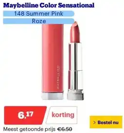 Bol.com Maybelline Color Sensational aanbieding