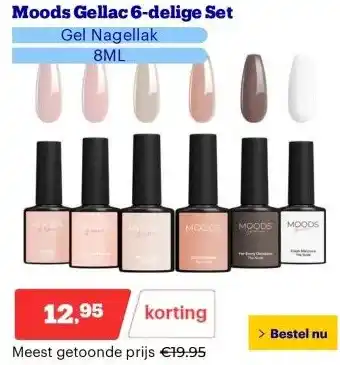 Bol.com Moods Gellac 6-delige Set aanbieding