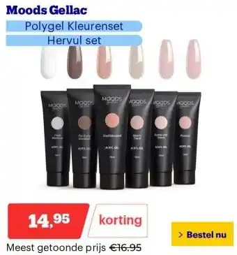 Bol.com Moods Gellac aanbieding