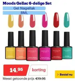 Bol.com Moods Gellac 6-delige Set aanbieding