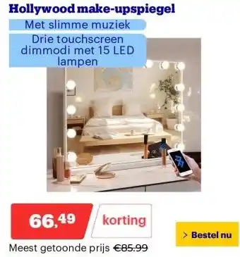 Bol.com Hollywood make-upspiegel aanbieding