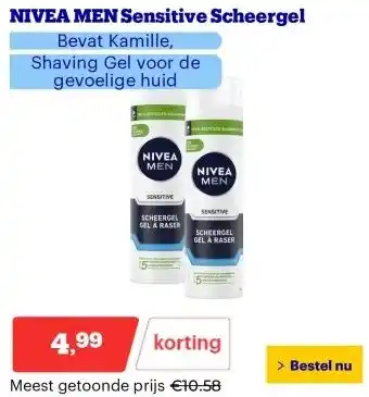 Bol.com NIVEA MEN Sensitive Cool Aftershave Balsem aanbieding