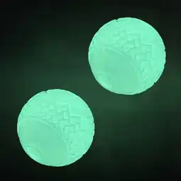 Amazon Feixun Hond Glow Ball Speelgoed, Hond Speelgoed Bal Glow in the Dark, 2 Pack aanbieding