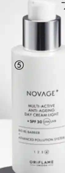 Oriflame 41044 Novage+ Multi- Active Anti-Ageing Day Cream Light SPF 30 aanbieding