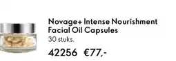 Oriflame Novage+ Intense Nourishment Facial Oil Capsules aanbieding