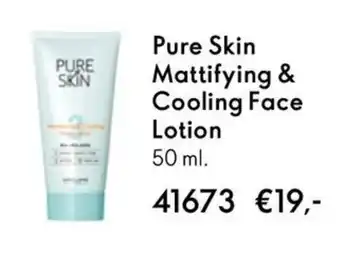 Oriflame Pure Skin Mattifying & Cooling Face Lotion aanbieding