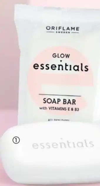 Oriflame Glow Essentials Soap Bar with Vitamins E & B3 aanbieding