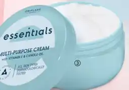 Oriflame Essentials Multi-Purpose Cream with Vitamin E & Canola Oil aanbieding