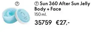 Oriflame Sun 360 After Sun Jelly Body + Face aanbieding