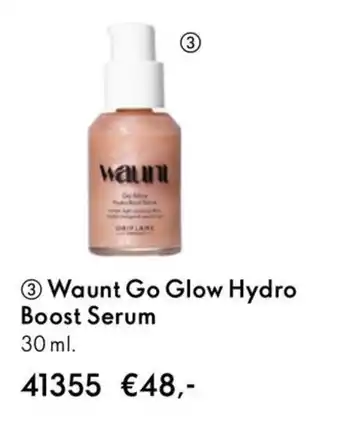 Oriflame Waunt Go Glow Hydro Boost Serum aanbieding