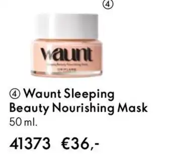 Oriflame Waunt Sleeping Beauty Nourishing Mask aanbieding