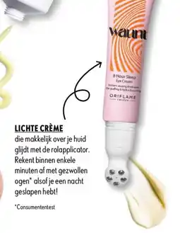 Oriflame Waunt 8 Hour Sleep Eye Cream aanbieding