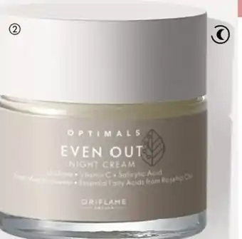 Oriflame Optimals Even Out Night Cream aanbieding