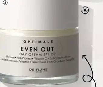 Oriflame Optimals Even Out Day Cream SPF 20 aanbieding