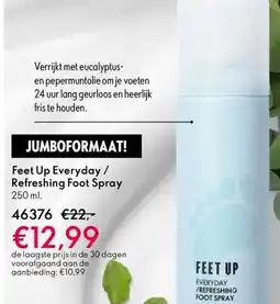 Oriflame Feet Up Everyday/ Refreshing Foot Spray aanbieding