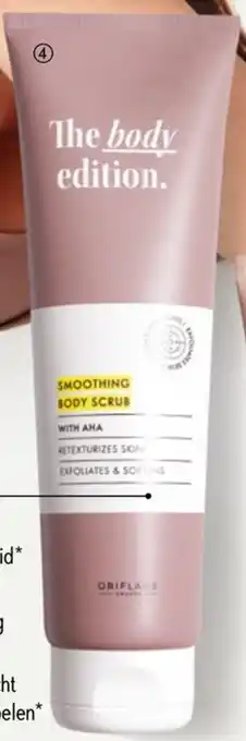 Oriflame The body edition Smoothing Body Scrub aanbieding