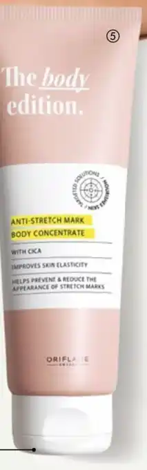 Oriflame The body edition Anti- Stretch mark Body Concentrate aanbieding