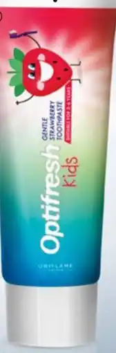 Oriflame Optifresh Kids Gentle Strawberry Toothpaste aanbieding