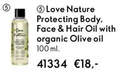 Oriflame Love Nature Protecting Body, Face & Hair Oil with organic Olive oil aanbieding