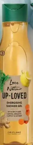 Oriflame Love Nature Up-Loved Energising Shower Gel with Upcycled Lemon, Organic Carrot & Ginger aanbieding