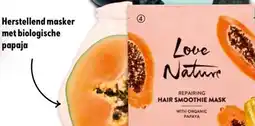 Oriflame 41312 Love Nature Repairing Hair Smoothie Mask with Organic Papaya aanbieding