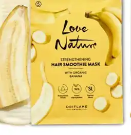 Oriflame 43661 Love Nature Strengthening Hair Smoothie Mask with Organic Banana aanbieding