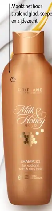 Oriflame 35957 Milk & Honey Gold Shampoo for Radiant, Soft & Silky Hair aanbieding