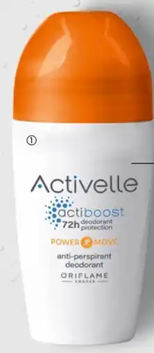 Oriflame 146381 Activelle Power Move Antiperspirant Deodorant aanbieding