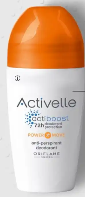 Oriflame 146381 Activelle Power Move Antiperspirant Deodorant aanbieding