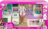 Bol.com Barbie Careers Medische Speelset met Barbie - Poppenvoertuig en Pop - Speelfigurenset aanbieding