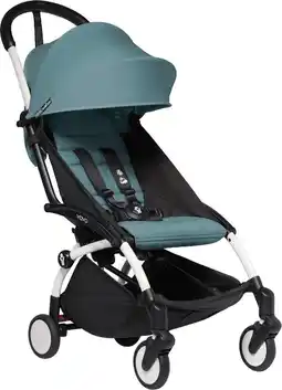 Babypark Stokke Yoyo 2 6 Mnd Buggy White / Aqua aanbieding