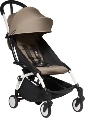 Babypark Stokke Yoyo 2 6 Mnd Buggy White / Taupe aanbieding