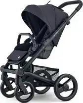 Bol.com Mutsy Nio 3 in 1 Kinderwagen - Direct Opvouwbaar - Lichtgewicht Frame - North Black aanbieding