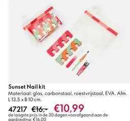 Oriflame Sunset Nail kit aanbieding