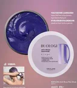 Oriflame Duologi anti brass hair mask aanbieding