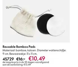 Oriflame Reusable Bamboo Pads aanbieding