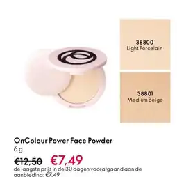 Oriflame OnColour Power Face Powder aanbieding