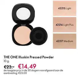 Oriflame THE ONE Illuskin Pressed Powder aanbieding