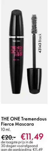 Oriflame THE ONE Tremendous Fierce Mascara aanbieding