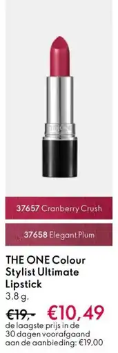 Oriflame THE ONE Colour Stylist Ultimate Lipstick aanbieding