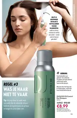 Oriflame DUOLOGI Oil Control Dry Shampoo aanbieding